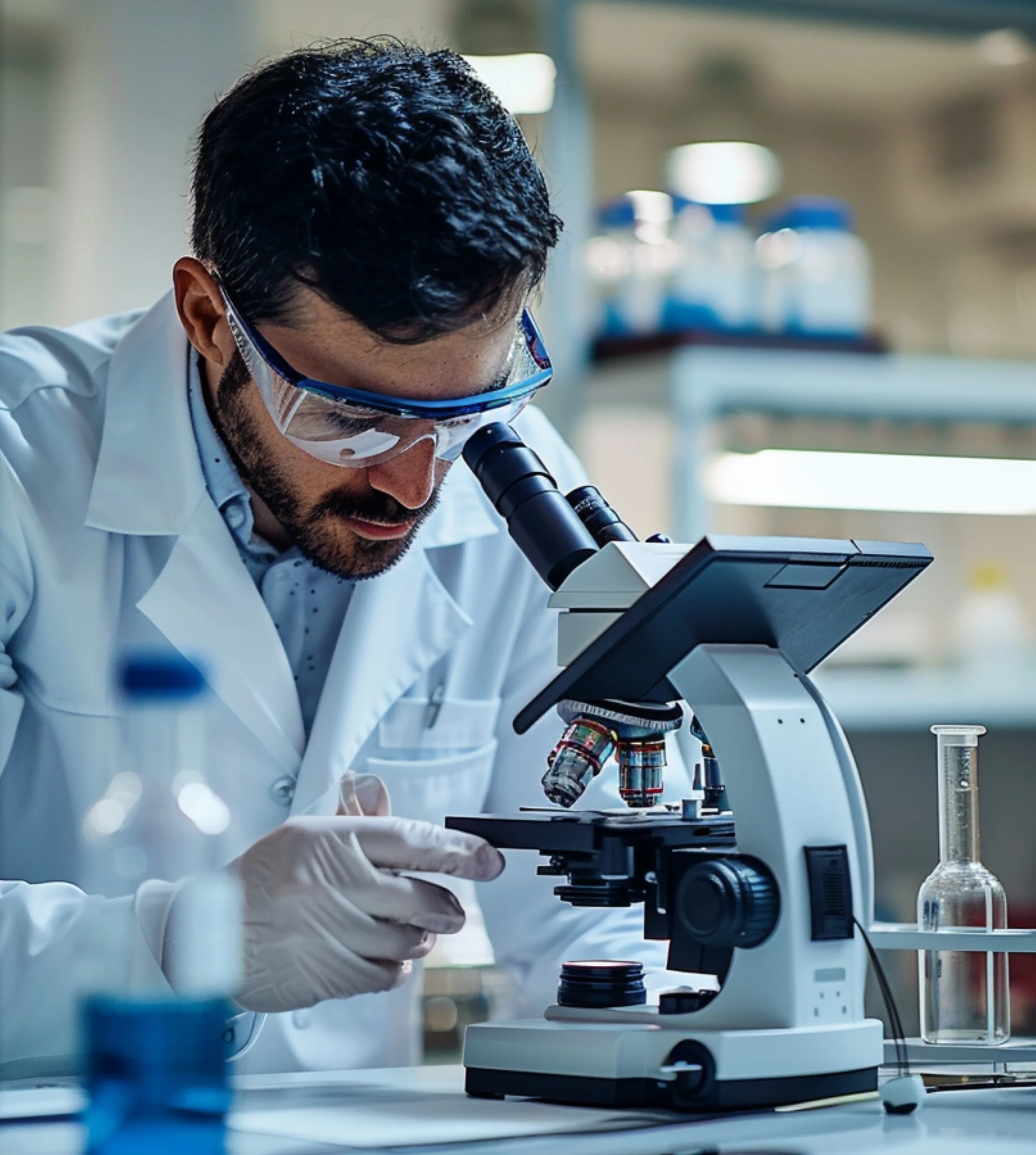 Scientist in lab